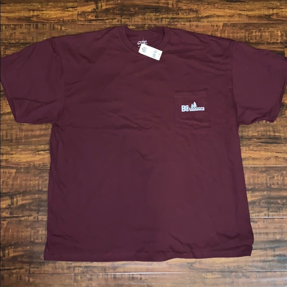 C port and company T-shirt